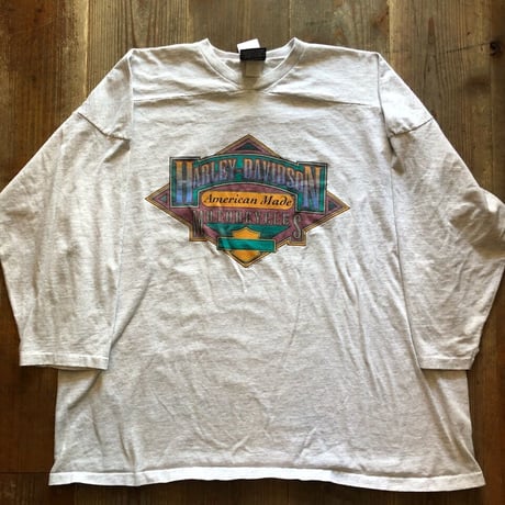 USA製HARLEY DAVIDSON フットボールT  XL