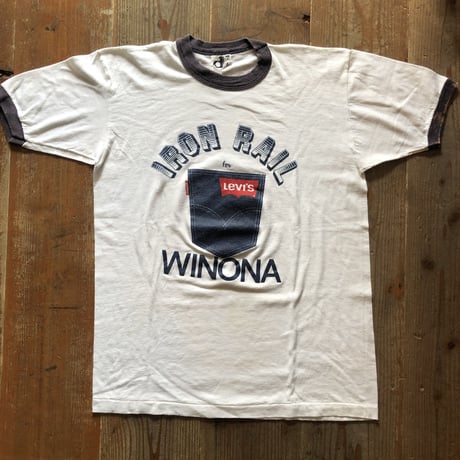 80's Levi's リンガーネックTシャツ