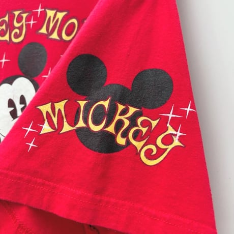 ミッキープリントTシャツ