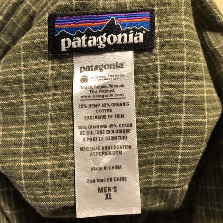 Patagonia  リネン混