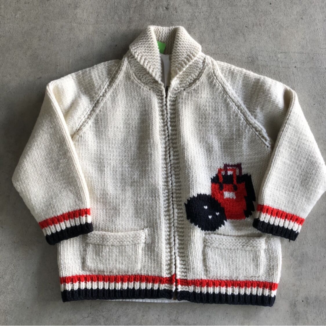 Vintage カウチンカーディガン ボーリング🎳ショールカラー Vintage カウチンカーディガン ボーリング🎳ショールカラー