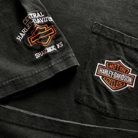 USA製 90's〜HARLEY DAVIDSON プリントTシャツ