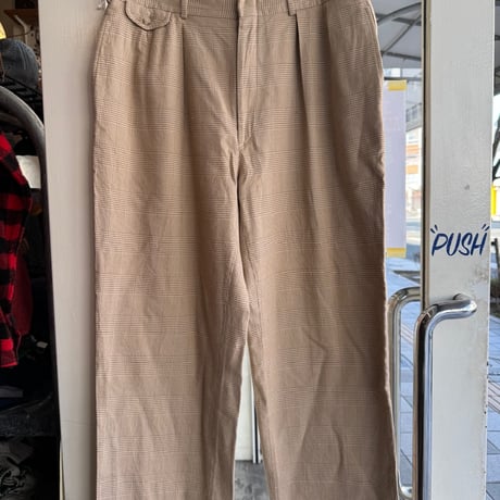 USA製 Polo by Ralph Lauren チェックトラウザー