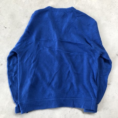 USA製LACOSTEアクリルニットカーディガン  L
