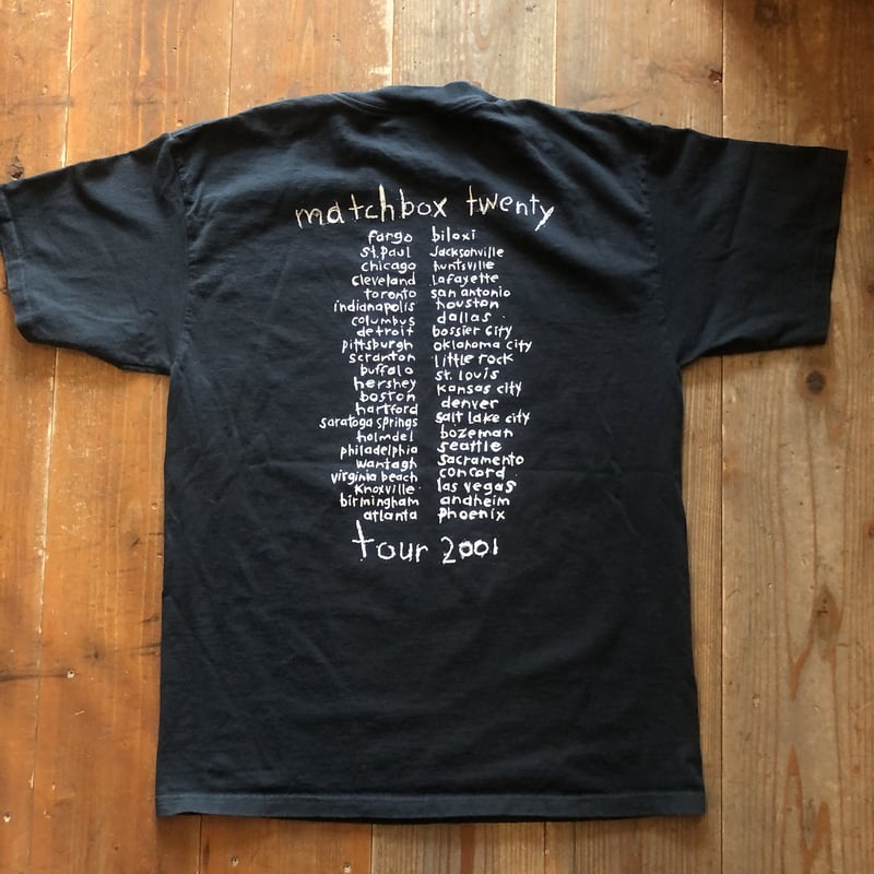 MATCHBOX TWENTY バンドTシャツ | CUSTOM FEVER MATCHBOX TWENTY バンドTシャツ | CUSTOM FEVER