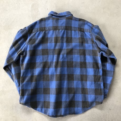 90's〜NORTHWEST TERRITORY   青×黒ブロックチェック