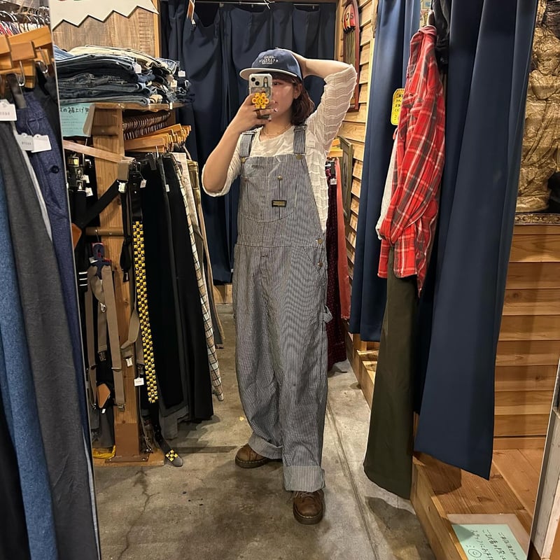 Sears TOUGHSKINS ヒッコリーストライプデニム リメイク Sears TOUGHSKINS ヒッコリーストライプデニム リメイク