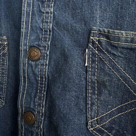 70's Levi's デニムプルオーバーシャツ XL