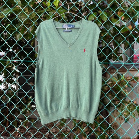 Polo by Ralph Lauren コットンニットベスト