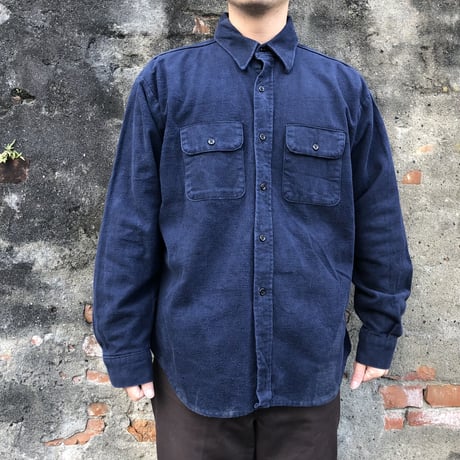 〜80'sUSA製 FIVE BROTHER シャモアクロスシャツ