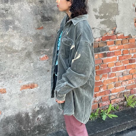 WOOLRICHコーデュロイシャツ