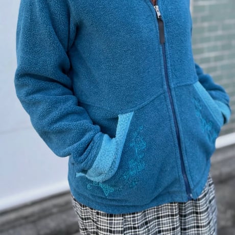 USA製 patagonia フリースジップパーカー