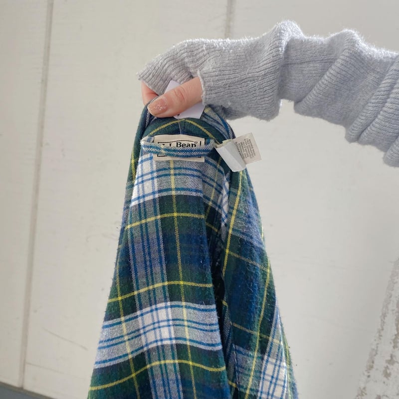 L.L.Beanチェックガウン | CUSTOM FEVER