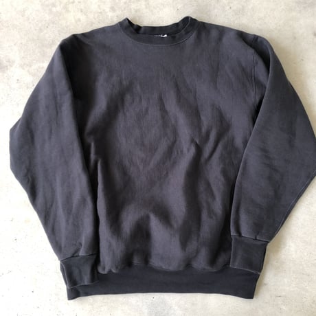 USA製 黒無地スウェット XL