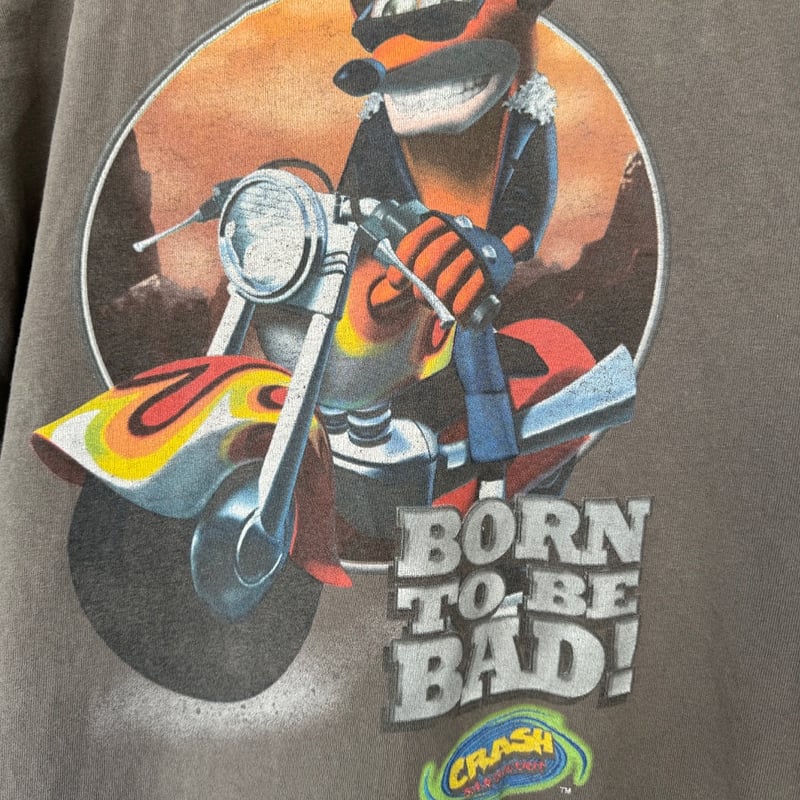 90's CRASH BANDICOOT Tシャツ XL | CUSTOM FEVER