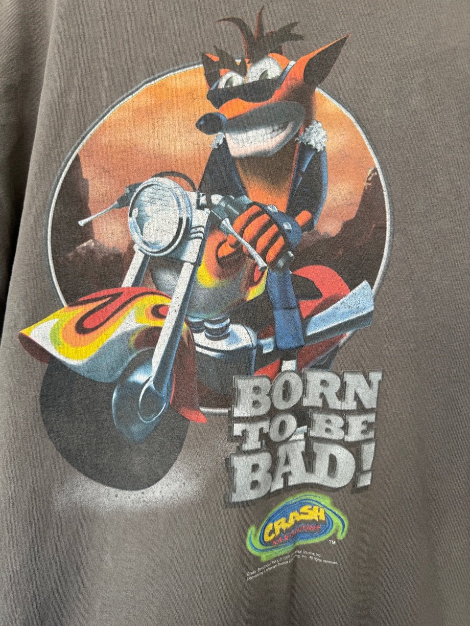 90's CRASH BANDICOOT Tシャツ XL | CUSTOM FEVER