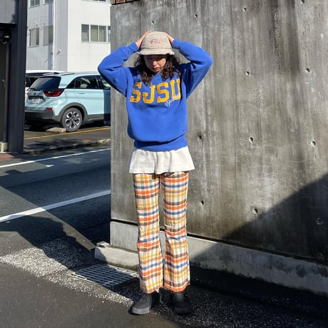 USA製RUSSELL SJSUカレッジスウェット