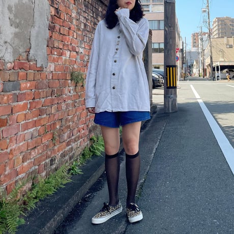長袖チロリアンシャツ