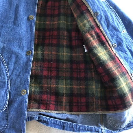L.L.Bean ライナー付きデニムフィールドジャケット XL