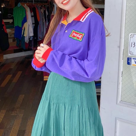 USA製 コカ・コーララガーシャツ