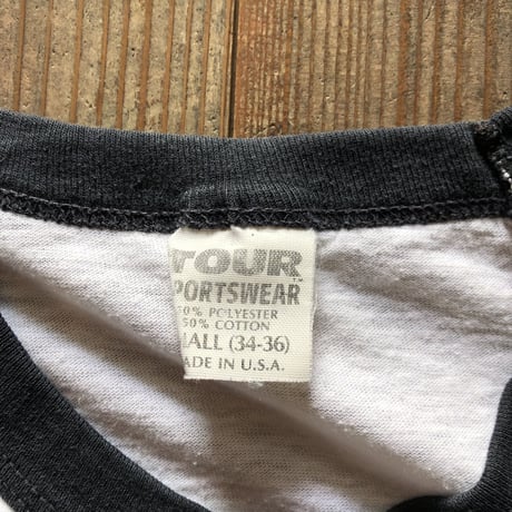Crosby Still & Nash ラグランバンドTシャツ