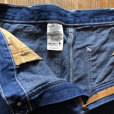 00's Carhartt デニムペインターパンツ