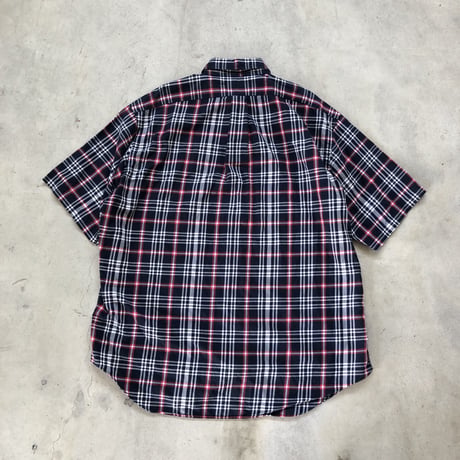 Ralph Lauren 半袖チェックシャツ 〝BLAKE〟L