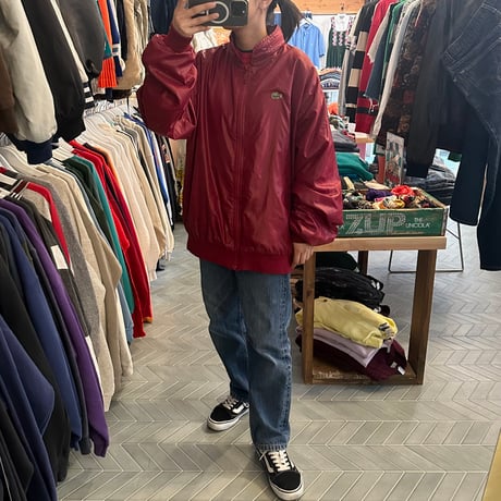 80〜90s LACOSTE ナイロンジャケット