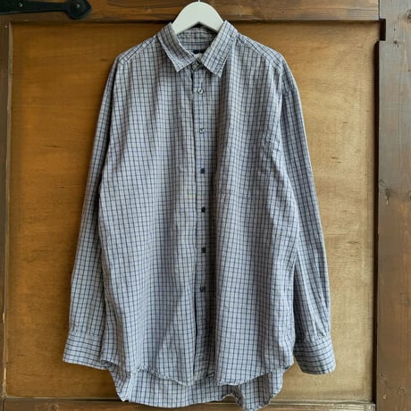 90s OLD GAP ブルーチェックシャツ