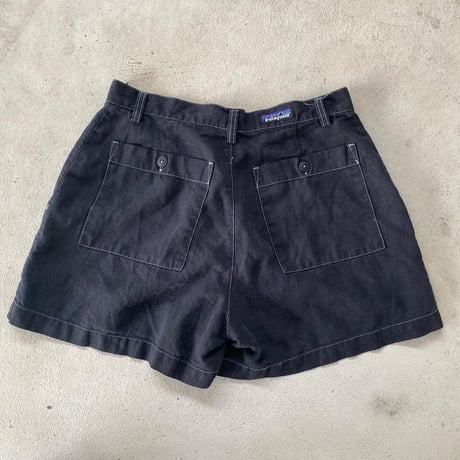 Patagonia後染め麻ショーツ
