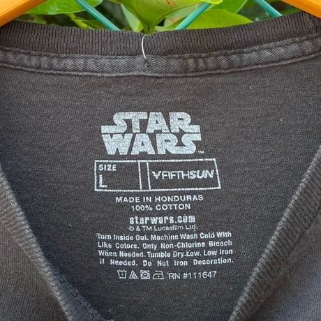 STAR WARS 元素周期表風デザイン　プリントTシャツ