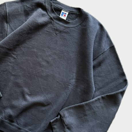 90's USA製RUSSELL無地スウェット L