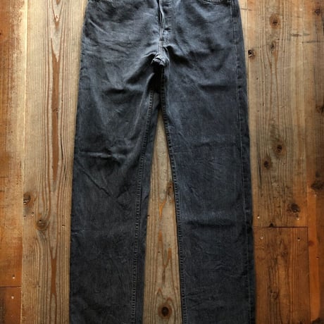 USA製 Levi's501 W34×L36 先染めブラック