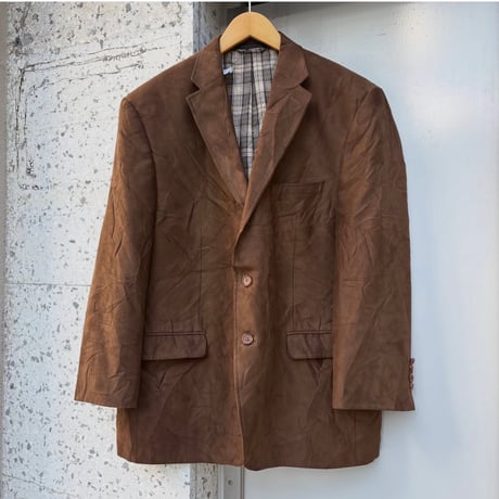 RALPH LAUREN スエードテーラードジャケット