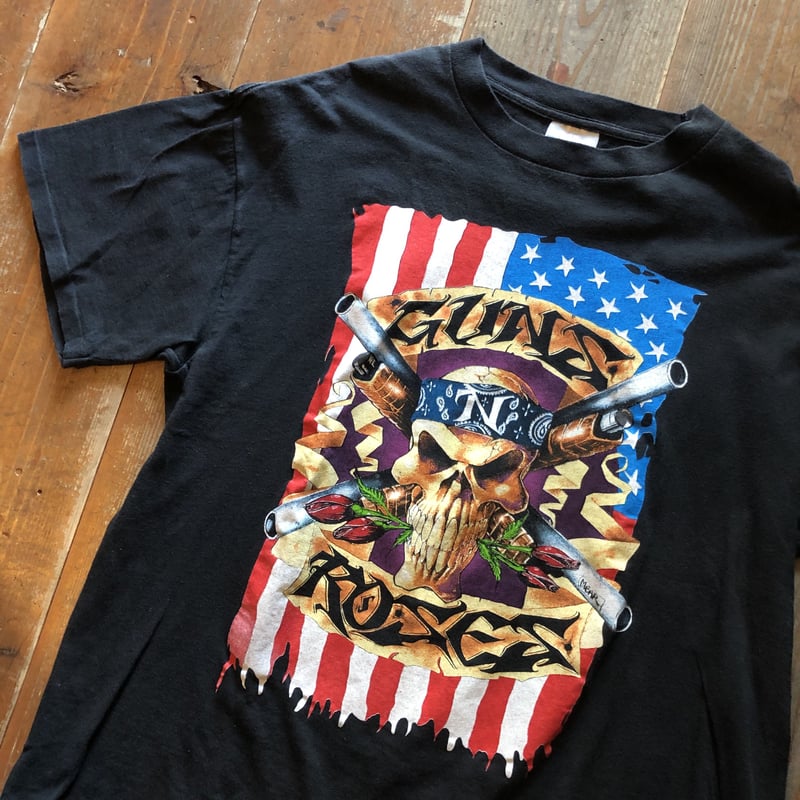 GUNS N' ROSES 91-92 Tシャツ 古着Tシャツ】音楽 Guns N' Roses