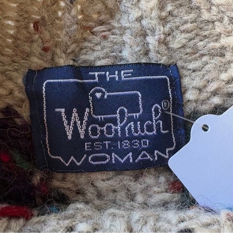 Woolrich 総柄ニット
