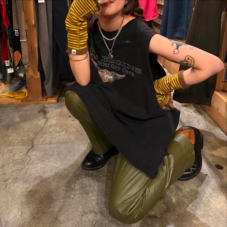 Harley-DavidsonカットオフノースリーブTシャツ🏍️