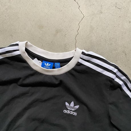 adidasラインロンT