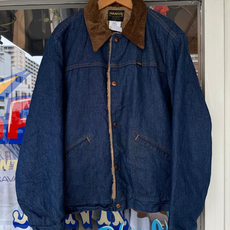 USA製 70's MARVERICK デニムランチジャケット | CUSTOM FEVER USA製 70's MARVERICK デニムランチジャケット | CUSTOM FEVER