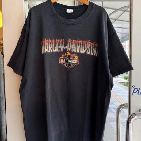HARLEY DAVIDSON プリントT