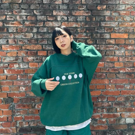 ゴルフ刺繍スウェット