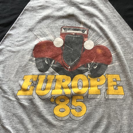 80年代ラグランスリーブバンドTシャツ ZZ TOP  XL