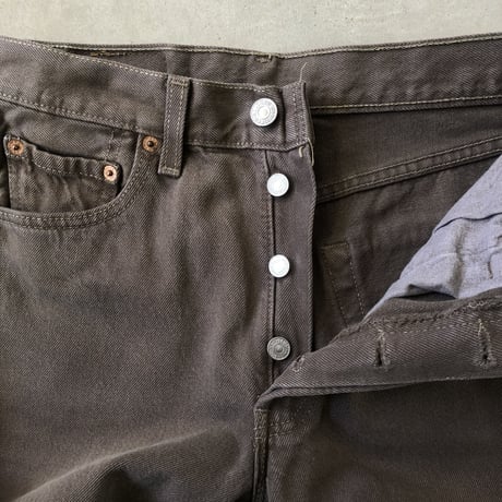 90'sUSA製 Levi's501  W29×L30 ブラウン