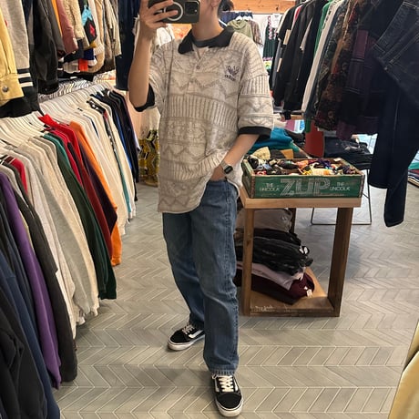 80〜90s adidas ポロシャツ
