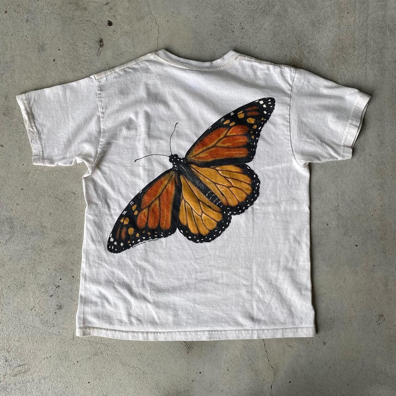 90s 名作 Diana dee tyler tシャツ art 蝶 ヴィンテージ 92年DIANA DEE TYLER アートTシャツ | CUSTOM FEVER