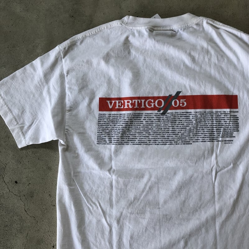 USA製 U2 TOUR Tシャツ 2005 | CUSTOM FEVER