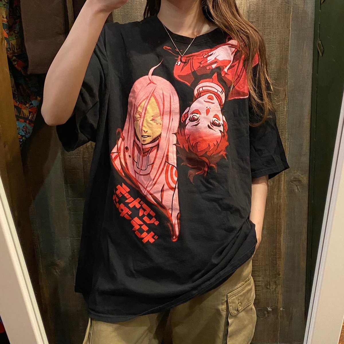2010 デッドマンワンダーランド アニメTシャツ ガンタ シロ XL 2010 デッドマンワンダーランド アニメTシャツ ガンタ シロ XL