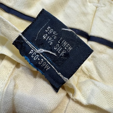 Polo by Ralph Lauren リネン×シルクパンツ W33×L30