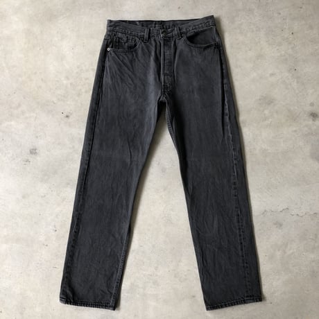 90'sUSA製 Levi's501  W34×L30 ブラック