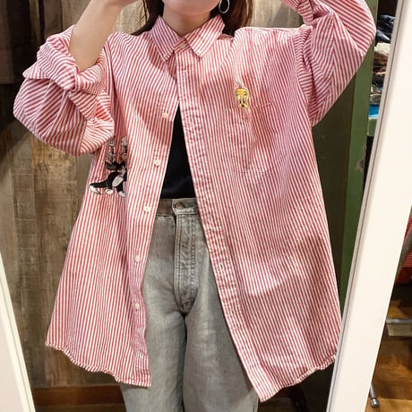 ルーニー・テューンズストライプシャツ